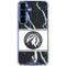 NBA Minnesota Timberwolves Marble Galaxy S25 Clear Case